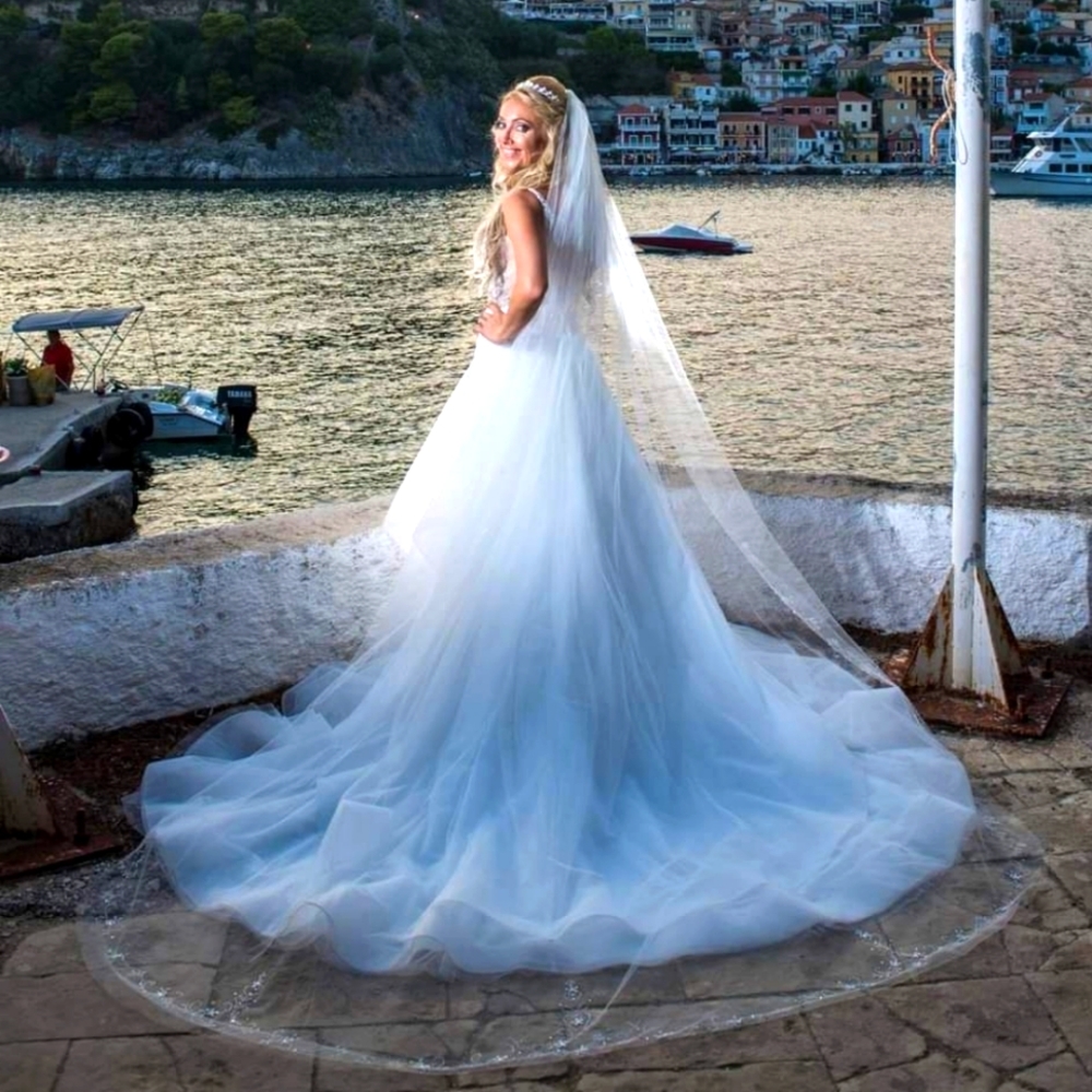 Wedding dress Princeas cut